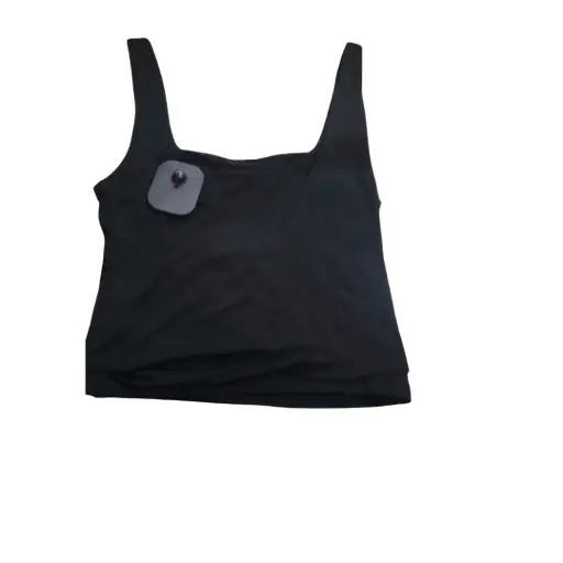 [101655] Crop top C Negro T M