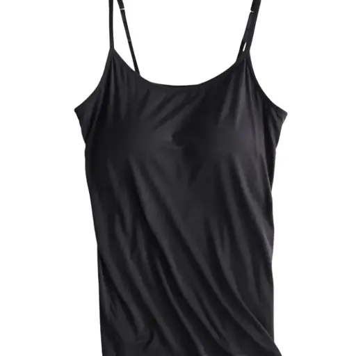 [115257] Camiseta de tirantes Ododos C Negro T XL