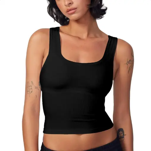 [101659] Camiseta OQQ C Negro T L