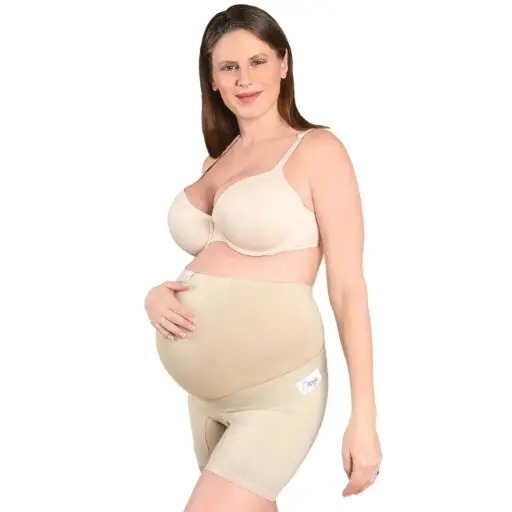 [114158] Faja para embarazada Kindred C Beige T XL