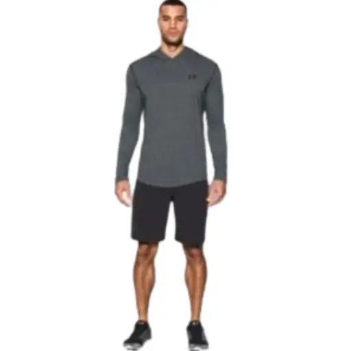 [401175] Playera manga larga Under Armour C Gris T XL