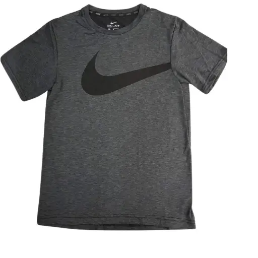[666463] Playera NIKE  C Gris rata T L
