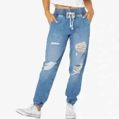 [101676] Pantalon De Mezclilla American Bazi  C Azul T 2X