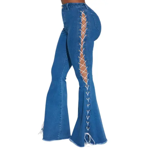 [101685] Pantalon De Mezclilla Fashion Nova C Azul T  5