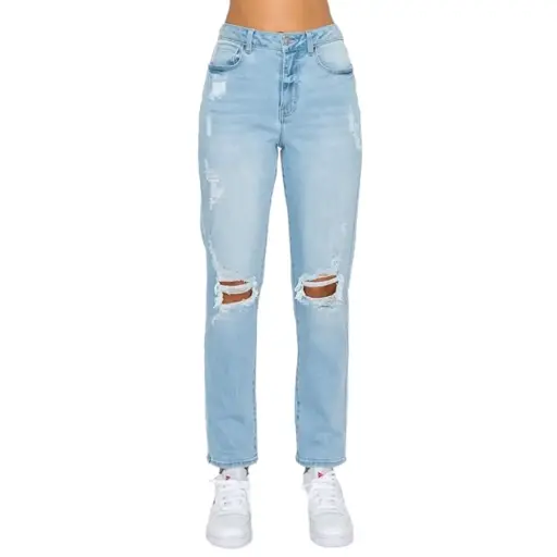 [101689] Pantalon De Mezclilla Fashion Nova C Azul T X