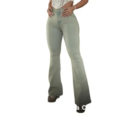 [101694] Pantalon  Fashion Nova C Verde T 5
