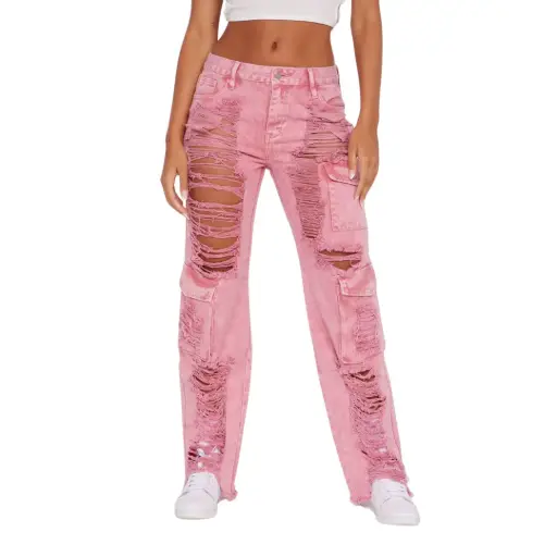[101706] Pantalon  Fashion Nova C Rosa T 5