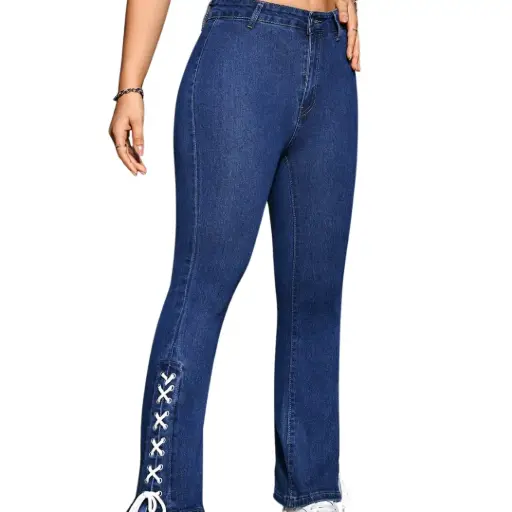 [101717] Pantalon de mezclilla AP Blue C Azul marino T 3X