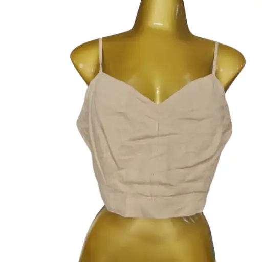 [101724] Crop Top Universal Tread C Khaki T L