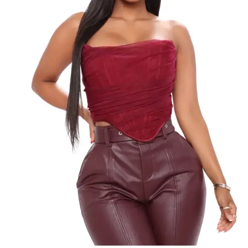 [101733] Corset Fashion Nova C Vino T L