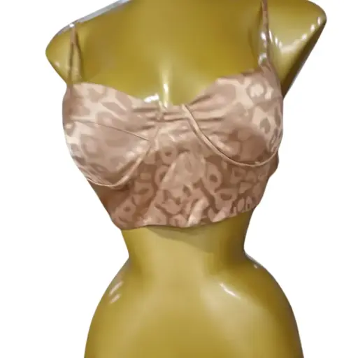[101743] Crop Top Fashion Nova C Cobrizo T S