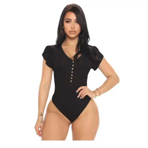 [101748] Panti Blusa Fashion Nova C Negro T M