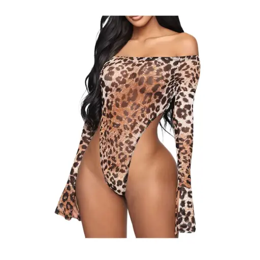 [101750] Panti blusa Fashion Nova C Leopardo T L