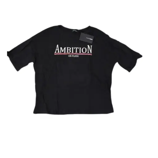 [101752] Playera Fashion Nova C Negro T XL
