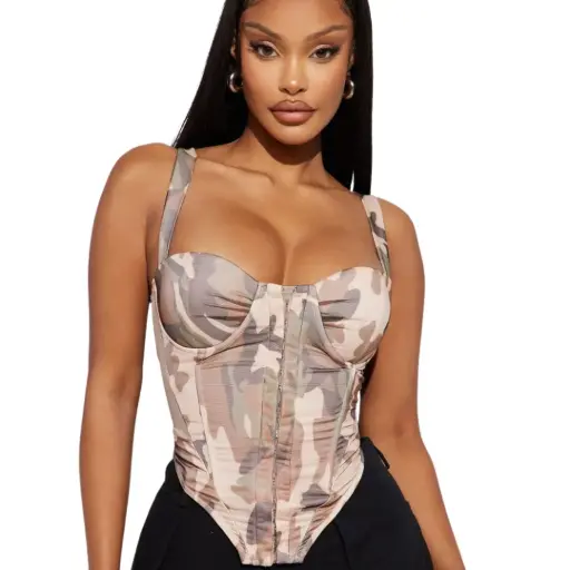 [101759] Corset Gary Wood C Cafe T S