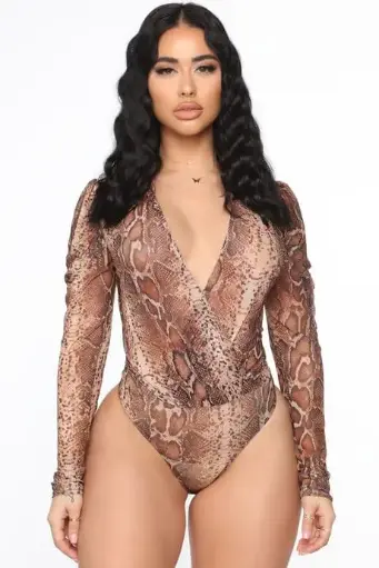 [101785] Panti Blusa Fashion Nova C  Leopardo T XL