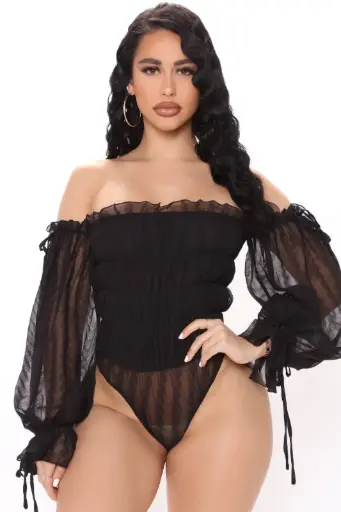 [101792] Panti Blusa Fashion Nova C  Negro T S