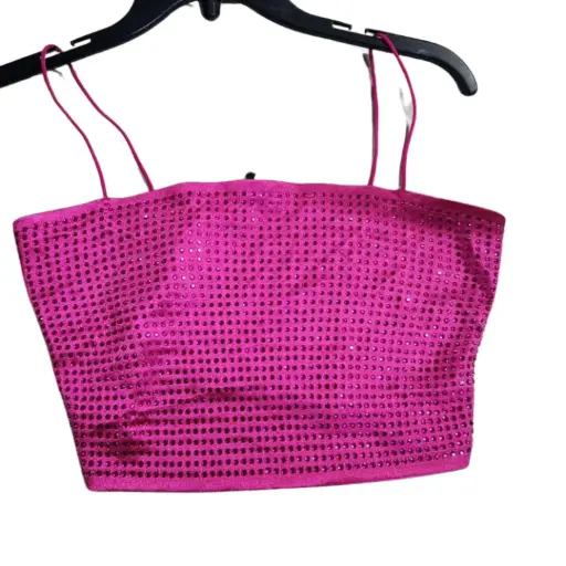 [101812] Crop Top Fashion Nova C  Fusha T S