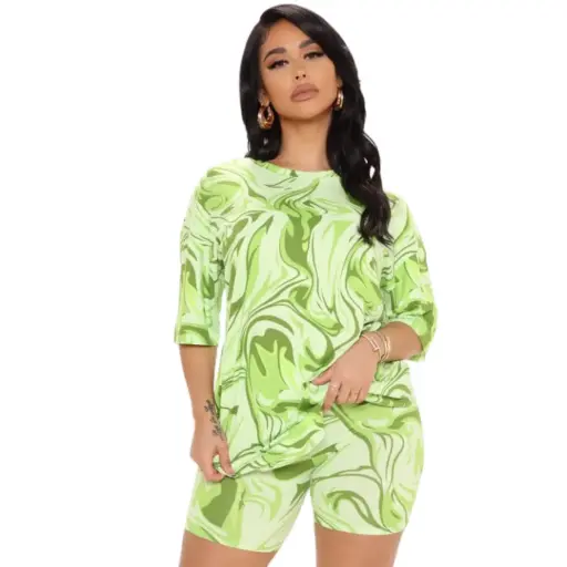 [101836] Playera Fashion Vona C Verde T XXL