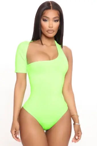 [101883] Panti blusa Fashion Nova C  Verde Fluorecente T S