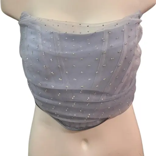 [101900] Corset Fashion Nova C  Azul T M