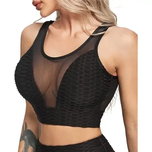 [106598] Top Fashion Nova C Negro T S