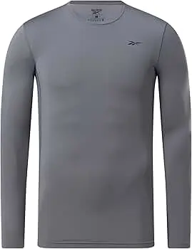 [401267] Playera manga larga Reebok C Gris T XL