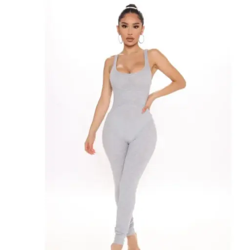 [101942] Enterizo Fashion Nova C Gris T XL