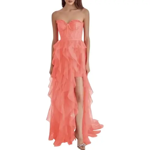[113168] Vestido Fashion Nova C Salmon T S