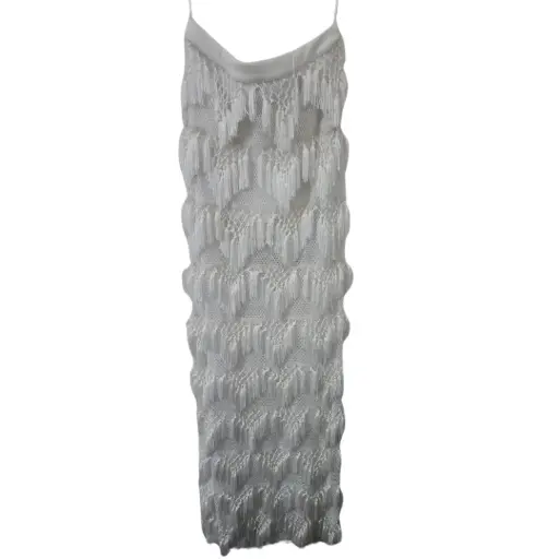 [101965] Falda Fashion Nova Cc Blanco T S