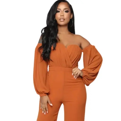 [101969] Palazzo Fashion Nova C Marron T M
