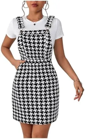 [102001] Vestido Jolie Joy C Negro - Blanco T 2X