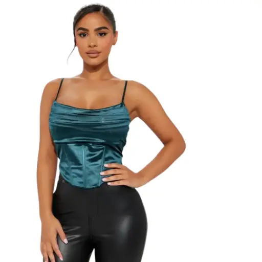 [011013] Corset C Verde T S