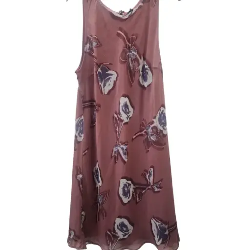 [011019] Vestido Wild Fable C Palo de rosa T XS