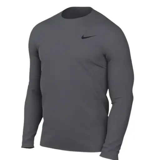 [401286] Playera manga larga NIKE C Gris rata T XL