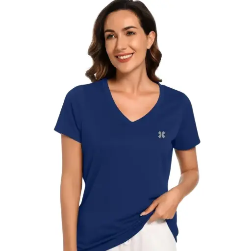 [066259] Playera Under Armour C Azul esmeralda T M
