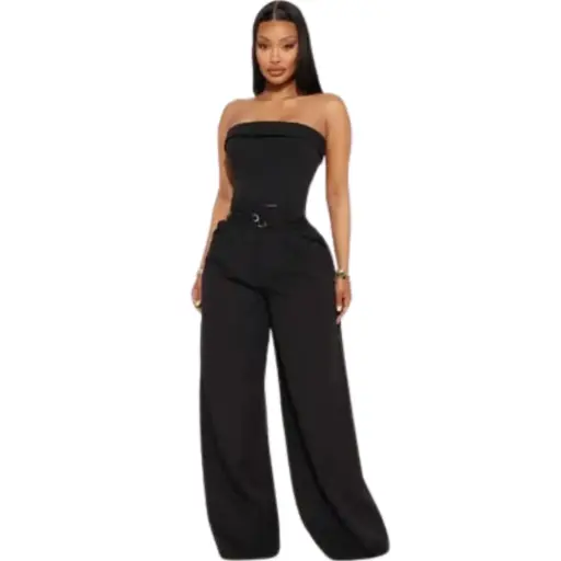 [011025] Palazzo Fashion Nova  C Negro T 1XL