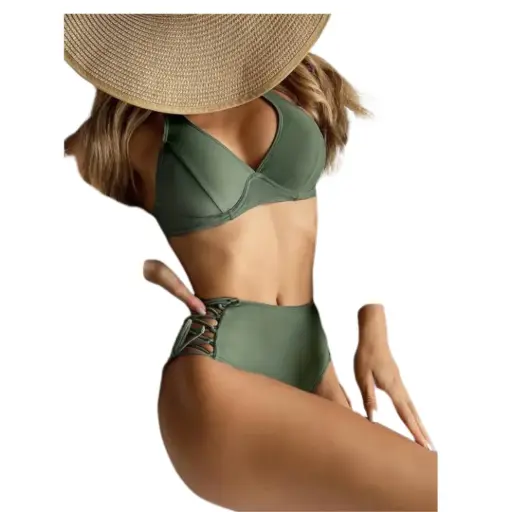 [115336] Traje de baño 2 piezas Fashion Nova C  Verde T M
