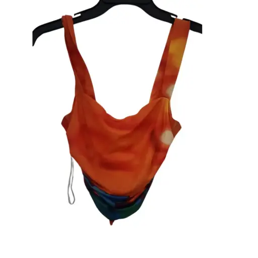 [011032] Crop top Fashion Nova C Naranja T S