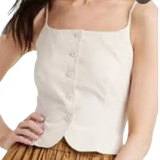 [011081] Blusa A new day C Crema T XL