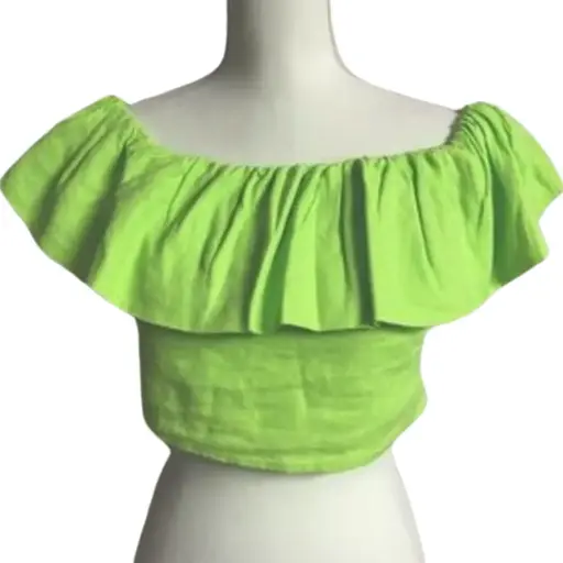 [011082] Top A new day C Verde limonT XS