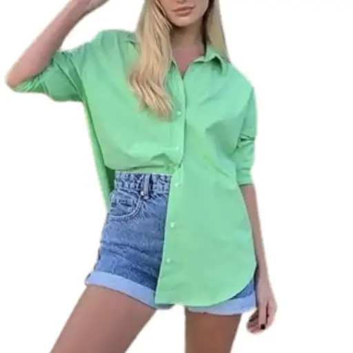 [011095] Blusa Universal Therad C Verde limon T M