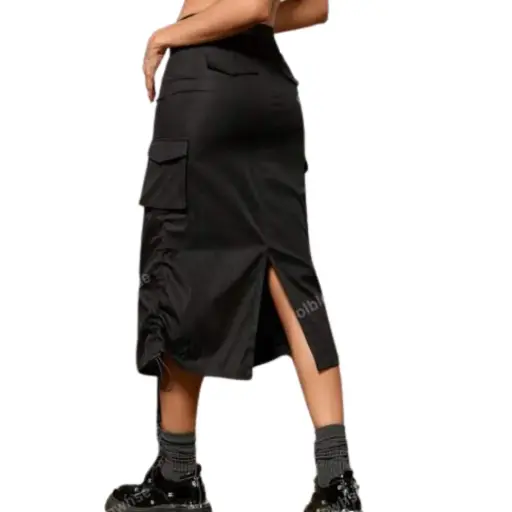 [011113] Falda Wild fable C Negro T S