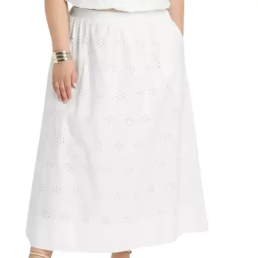 [011115] Falda Universal Thread C Crema T L