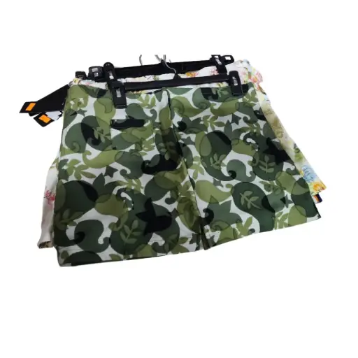 [011129] Falda  Material girl C Verde militar T L