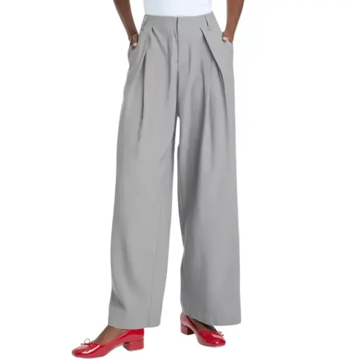 [011149] Pantalón a new Day C Gris T 4