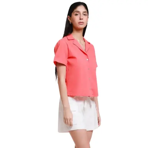[714676] Camisa A New Day C Coral T S