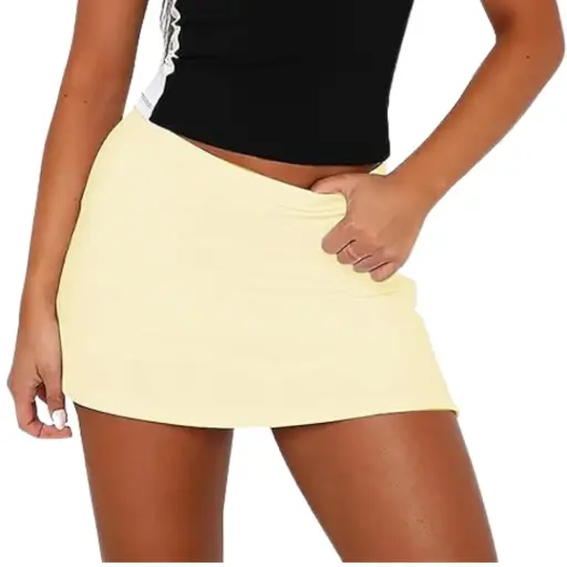 [277444] Falda-Short Member´s Marck C Amarillo T L