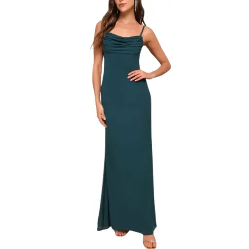 [862945] Vestido Azazie C Neptune T 6