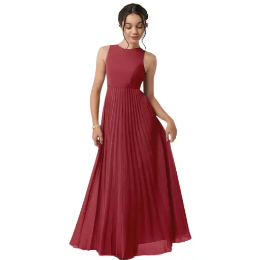 [69483] Vestido Azazie C Ladrillo T 16